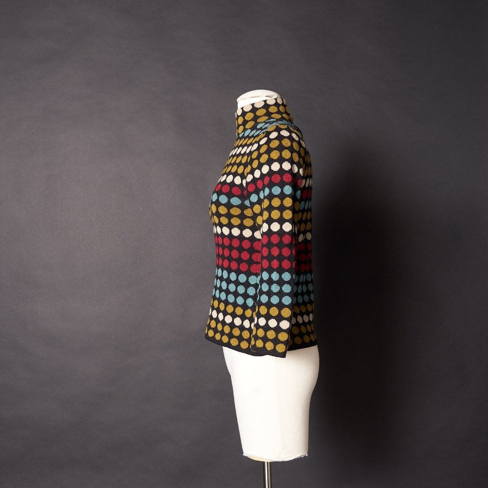 Vintage Jocomomola Mock Neck Sweater